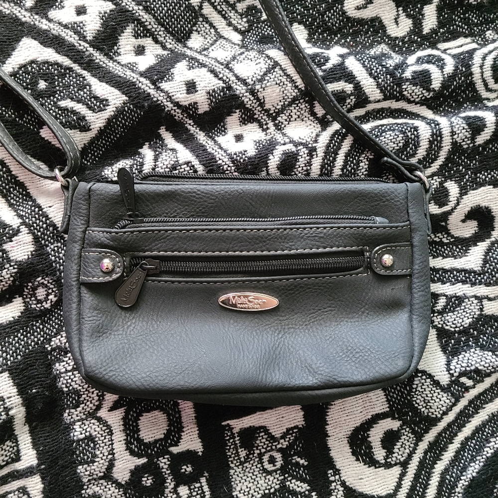 BLACK CROSS BAG